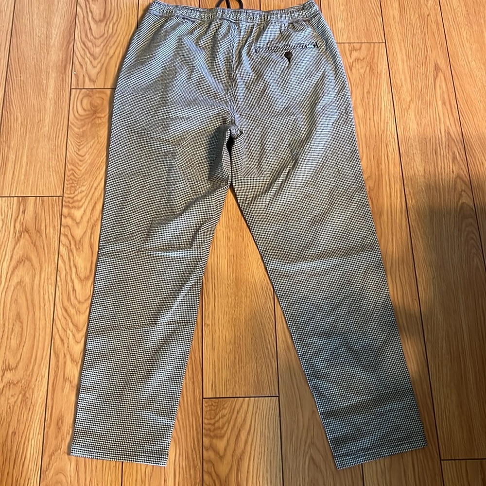 Dark Brown Houndstooth Pants - image 3